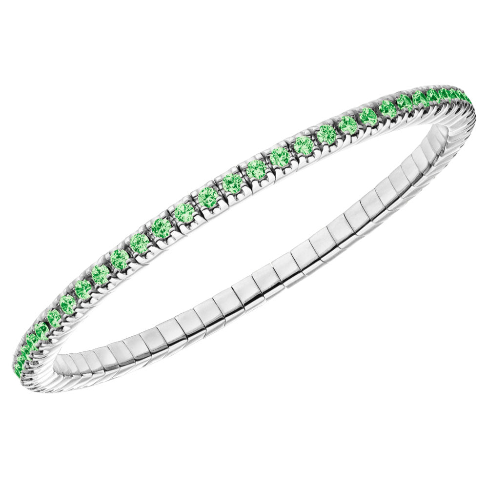 Luis&Freya Dazzling Colors Flex Armband 2.0 mm Grün