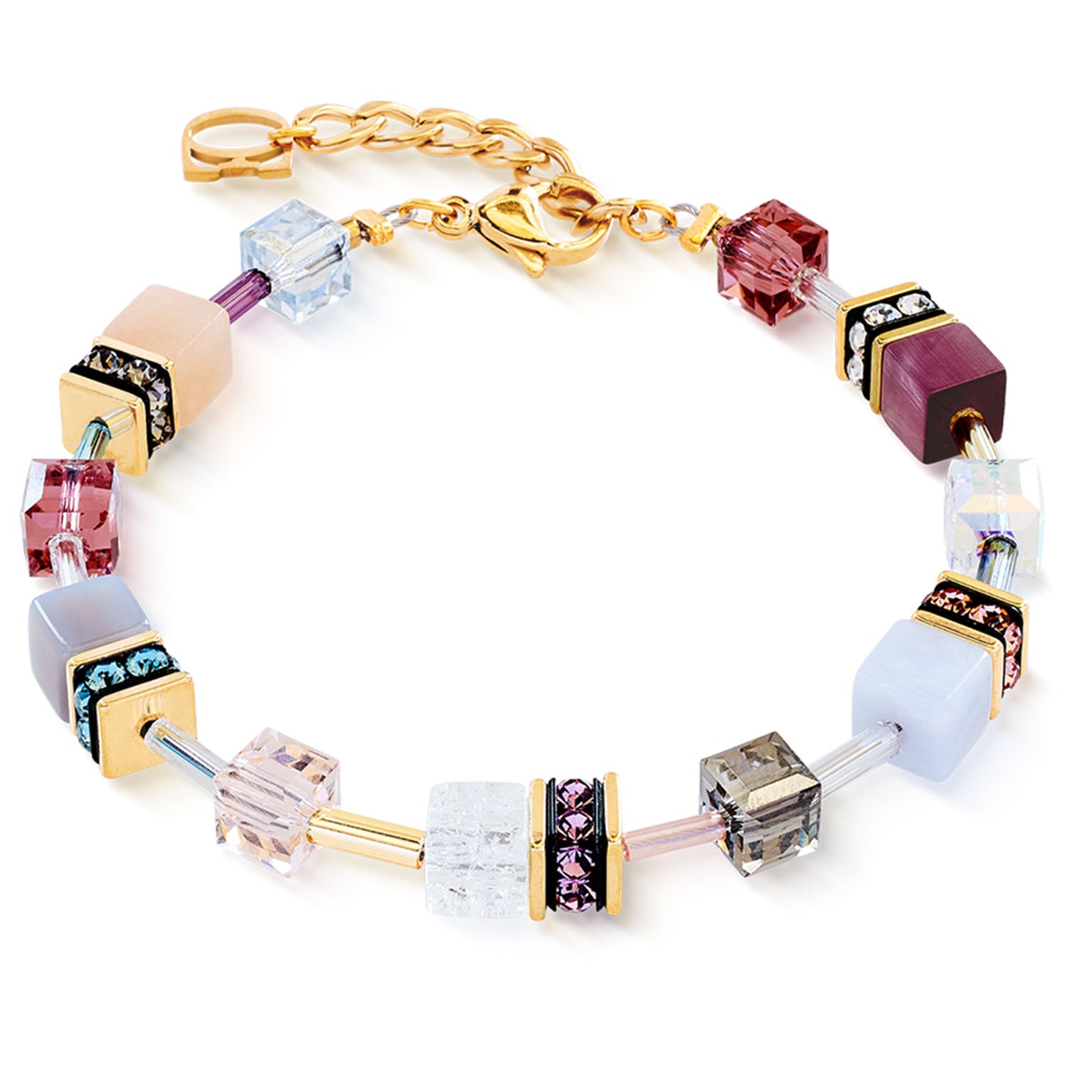 GeoCUBE® Iconic Precious Armband Golden Blush