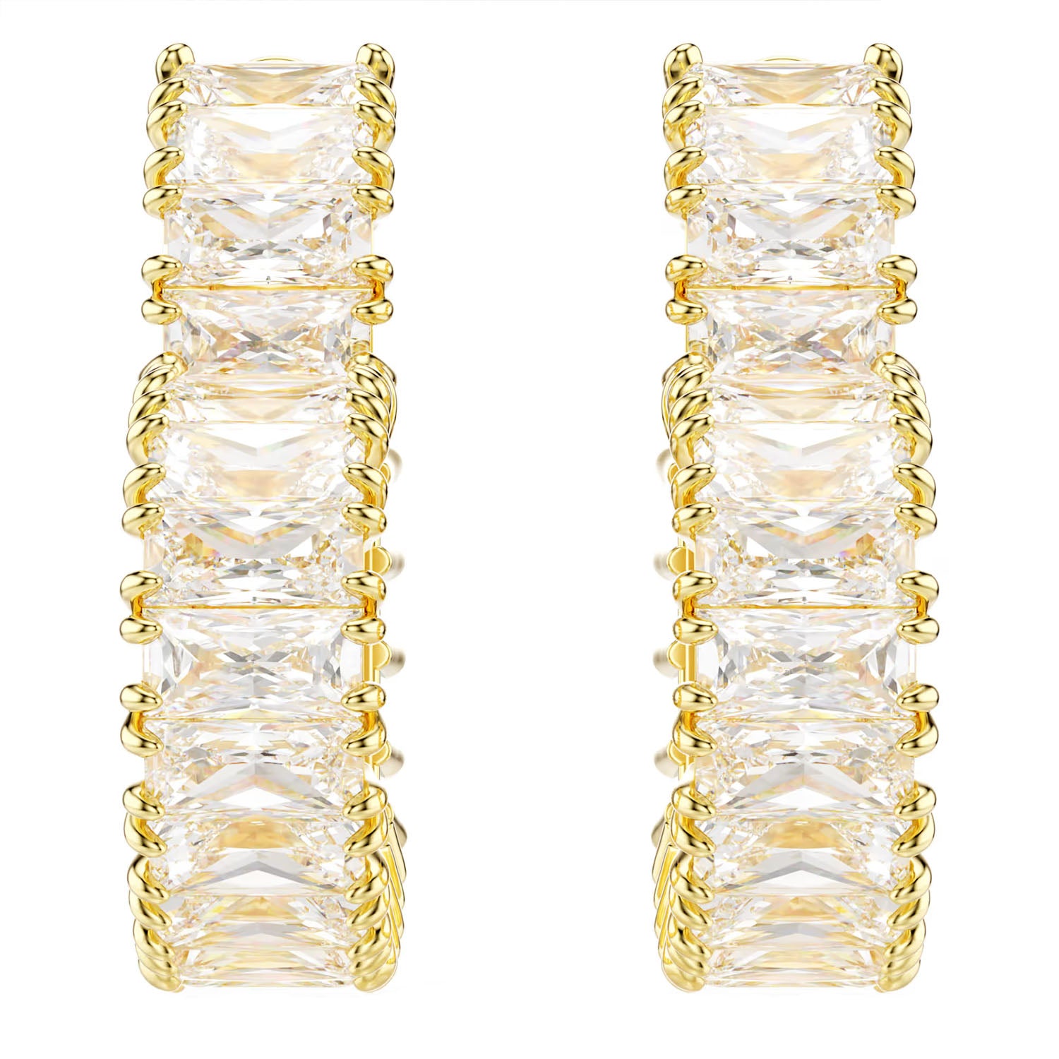 Swarovski Matrix Creolen Herz