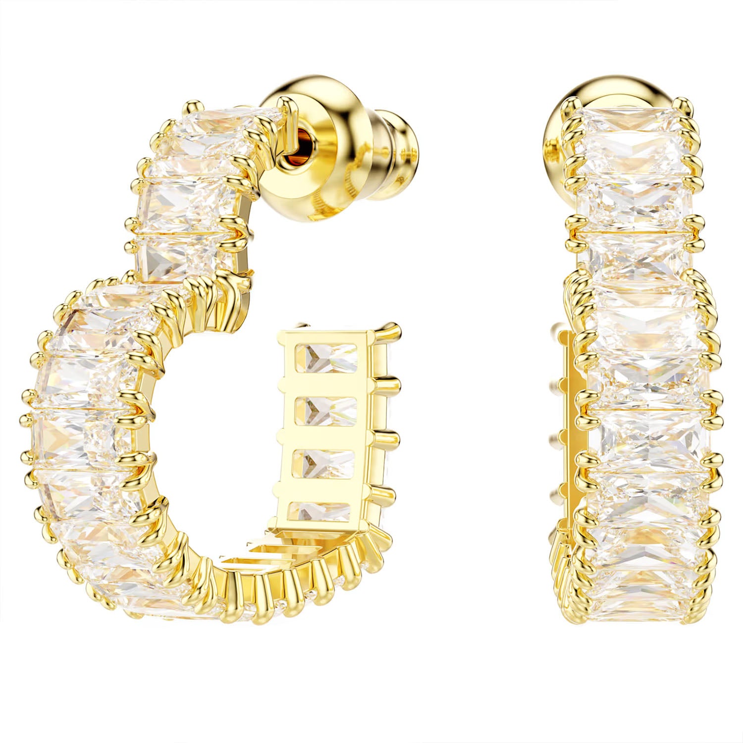 Swarovski Matrix Creolen Herz