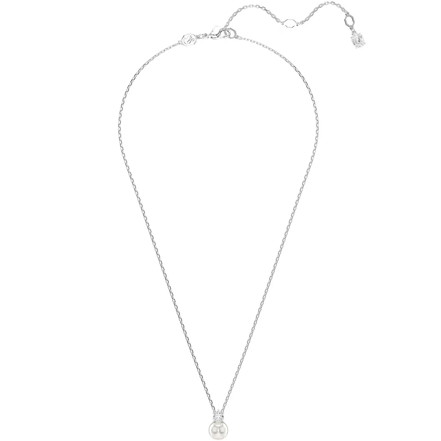 Swarovski Matrix Halskette mit Kristallperle