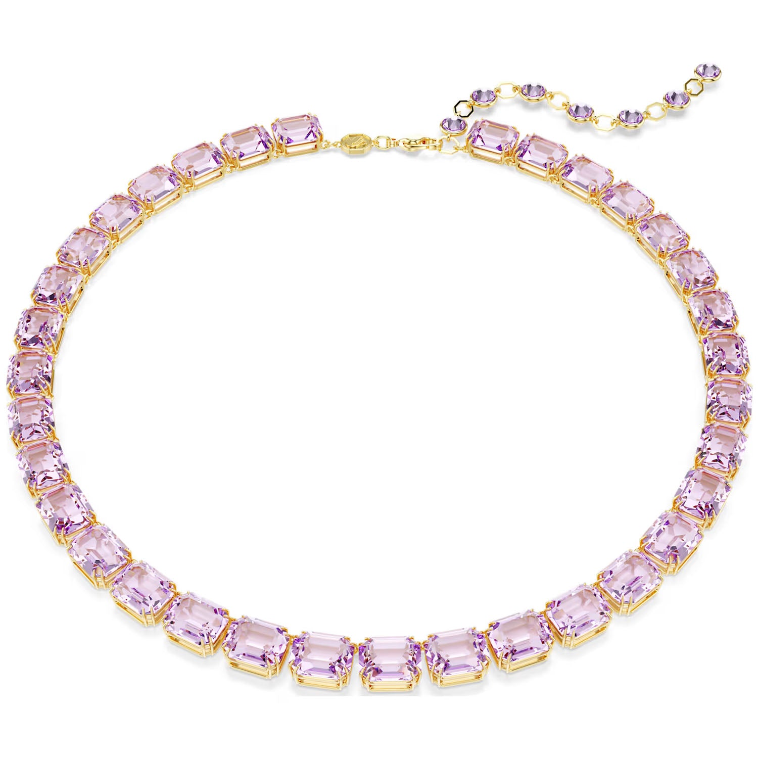 Swarovski Millenia Damen Halskette Violett