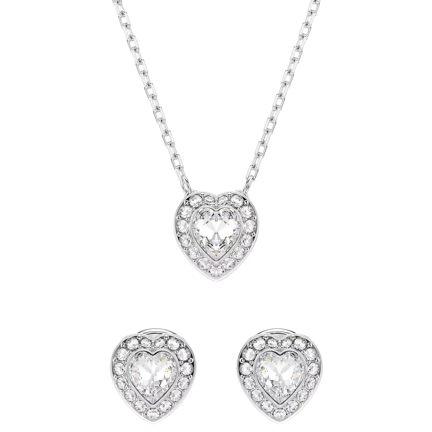 Ariana Grande x Swarovski Set Halskette & Ohrstecker Herz