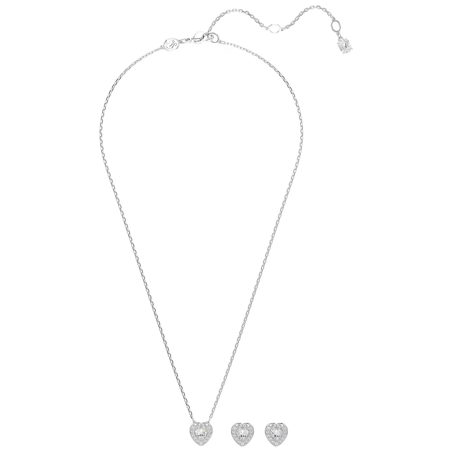 Ariana Grande x Swarovski Set Halskette & Ohrstecker Herz