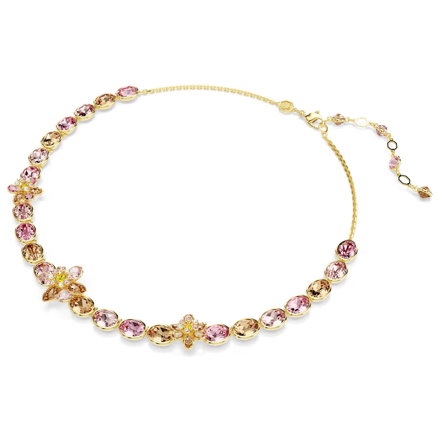 Swarovski Idyllia Damen Halskette Blume