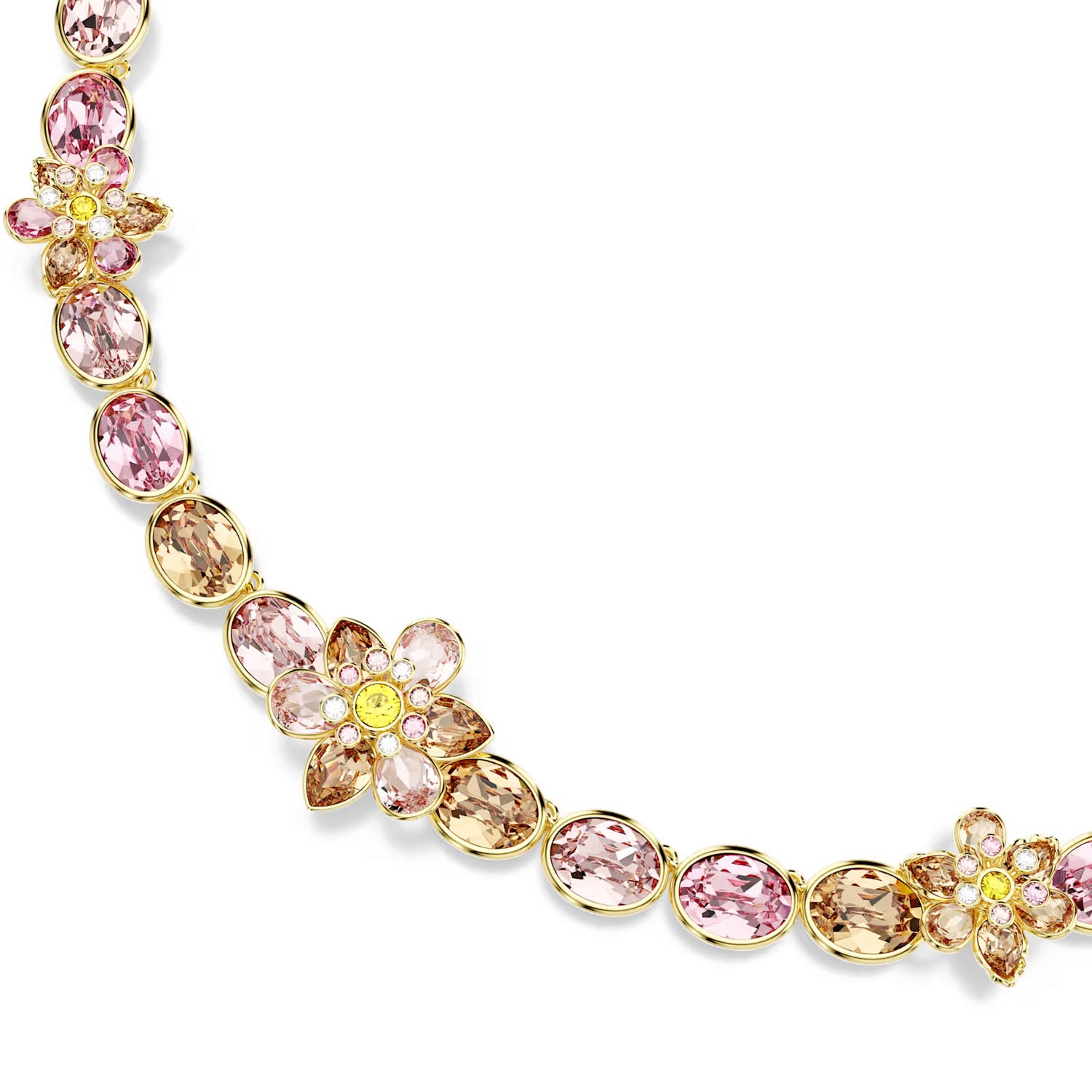 Swarovski Idyllia Damen Halskette Blume