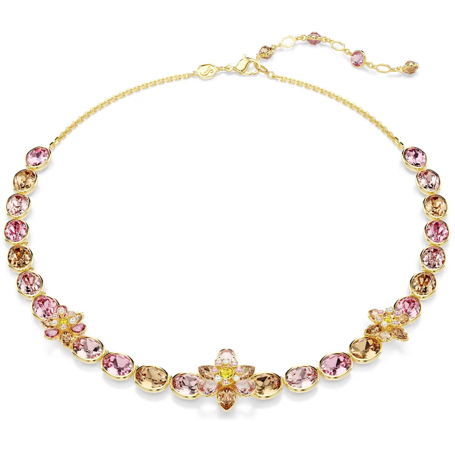 Swarovski Idyllia Damen Halskette Blume