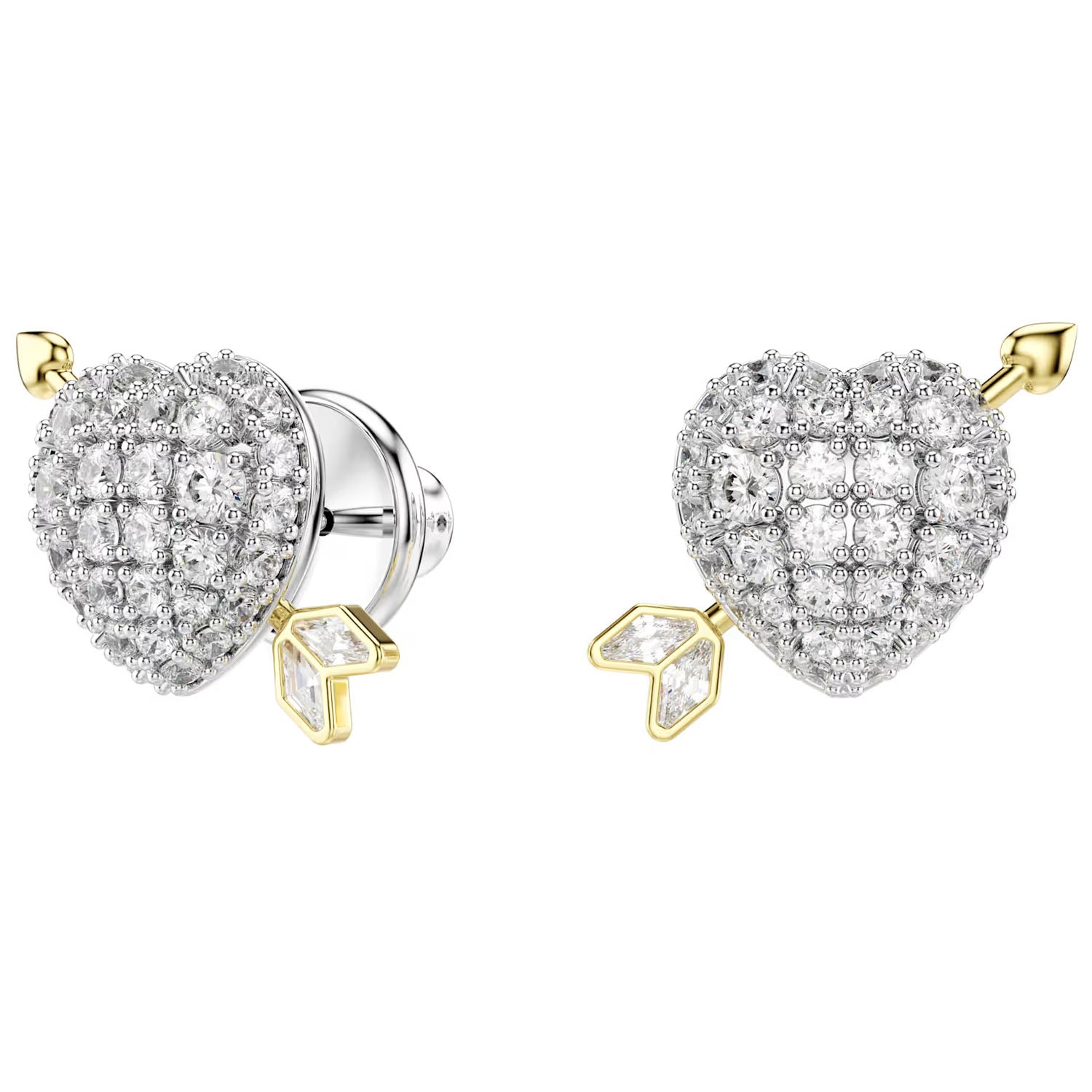 Swarovski Idyllia Ohrstecker - Herz mit Pfeil