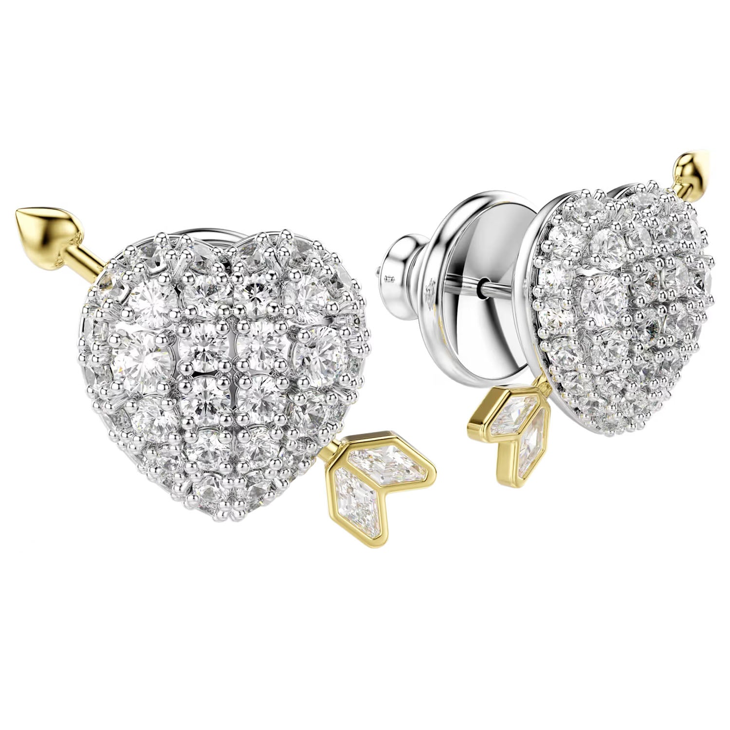 Swarovski Idyllia Ohrstecker - Herz mit Pfeil