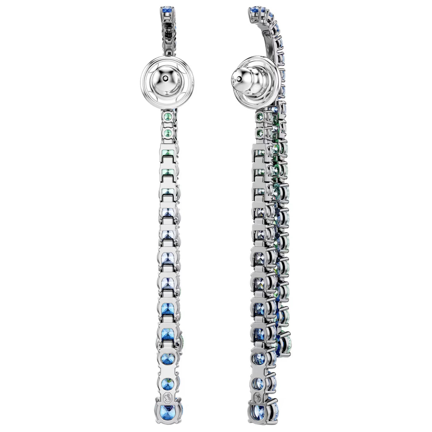 Swarovski Matrix Drop-Ohrhänger Rutheniert