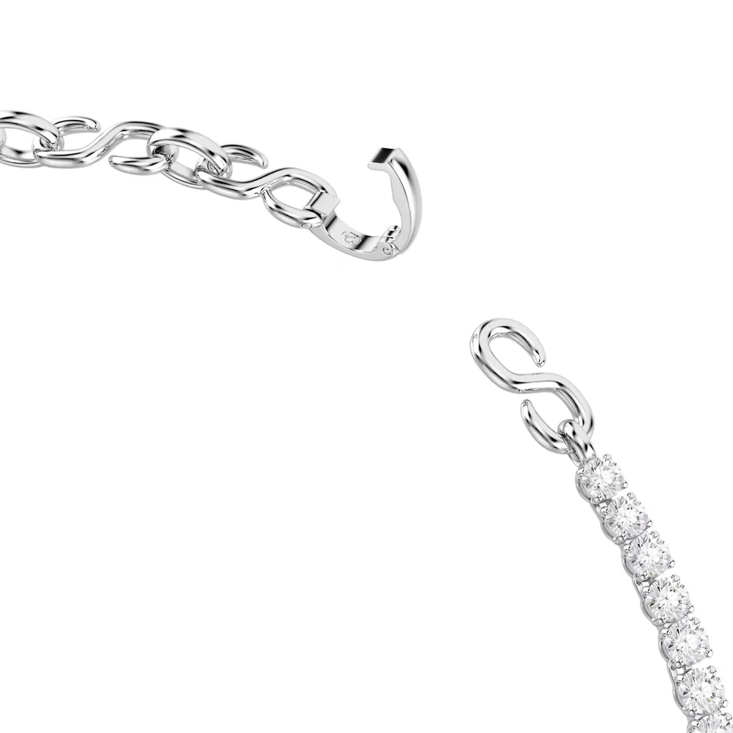 Swarovski Matrix Halskette S-Form