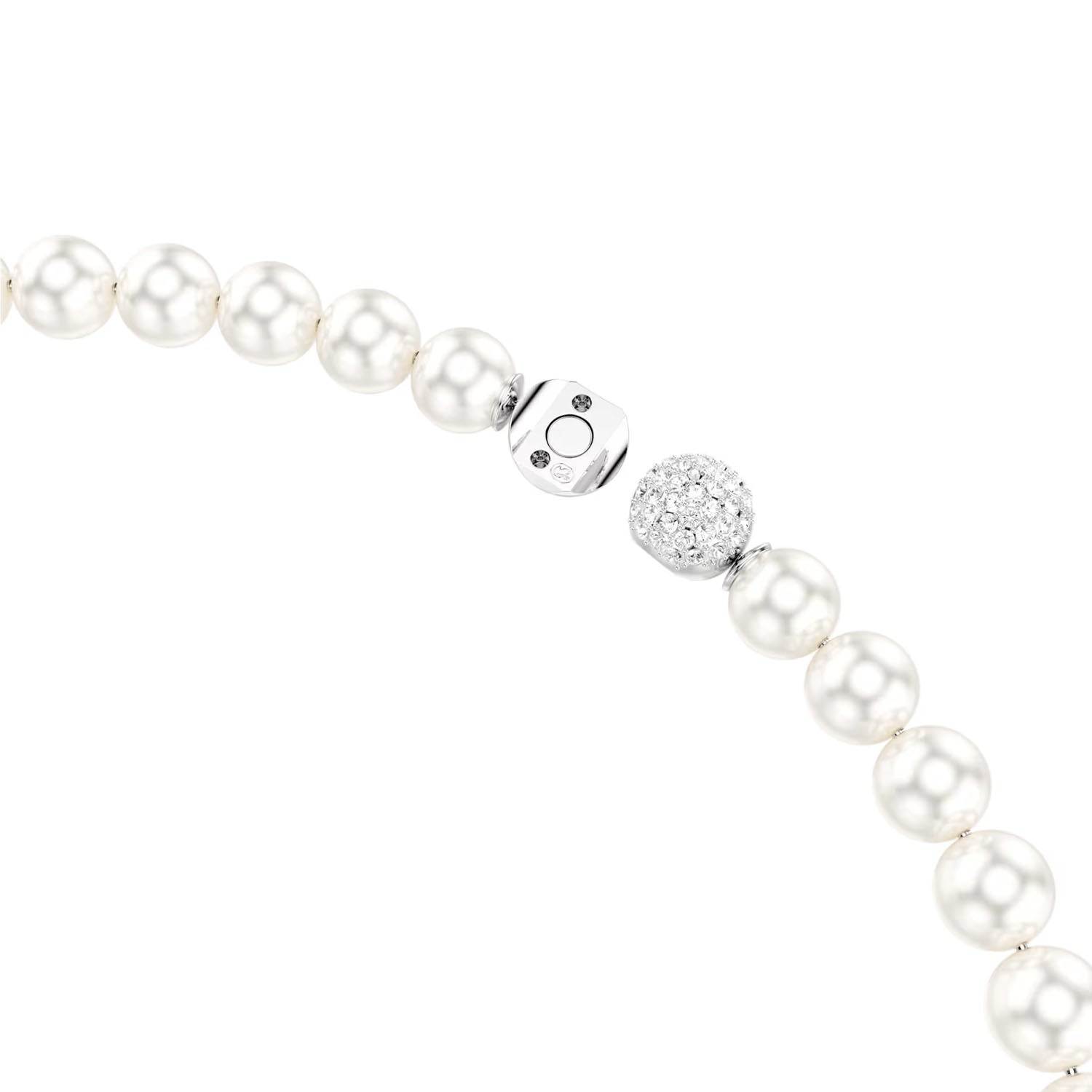 Swarovski Matrix Halskette mit Kristallperlen