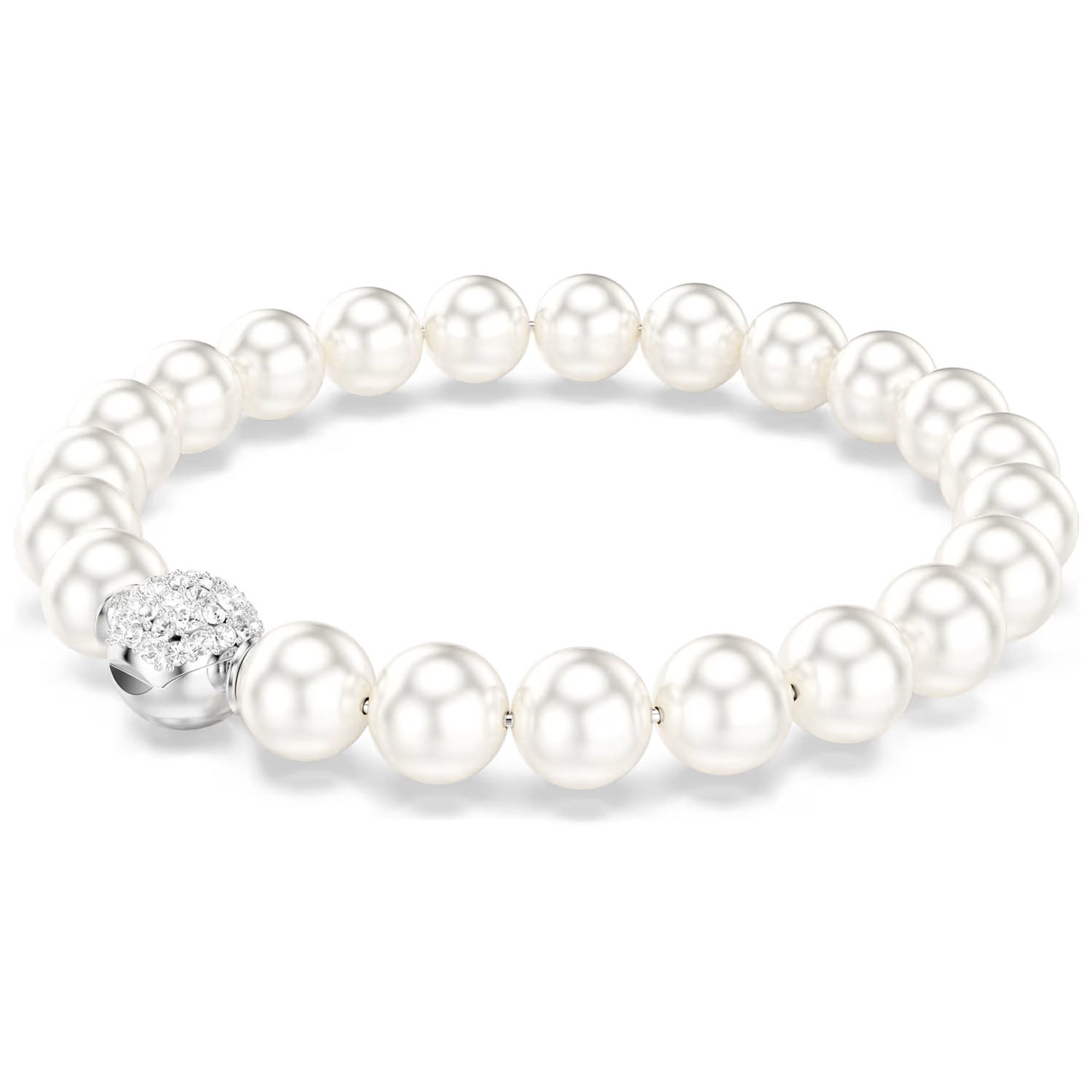 Swarovski Matrix Armband mit Kristallperlen