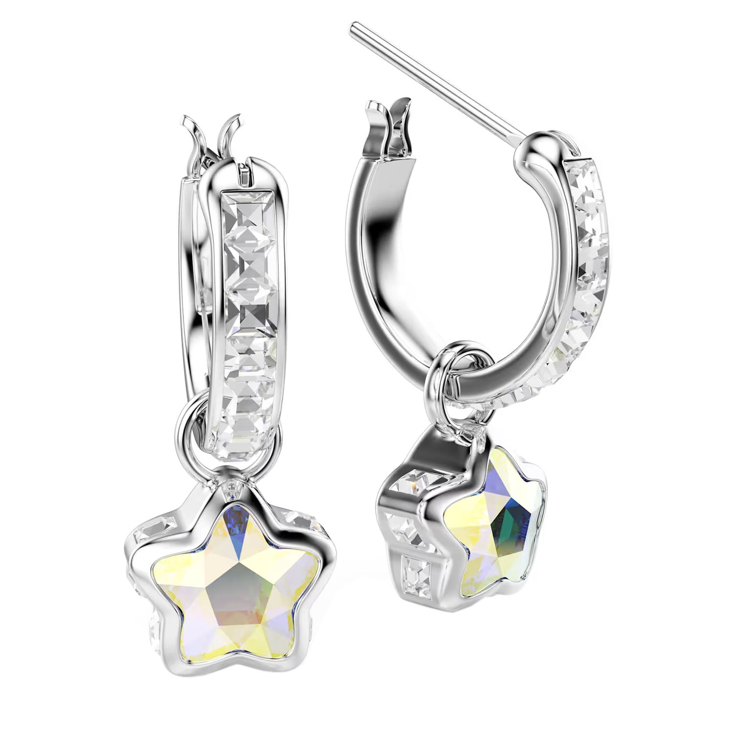 Swarovski Chroma Drop-Ohrhänger Stern