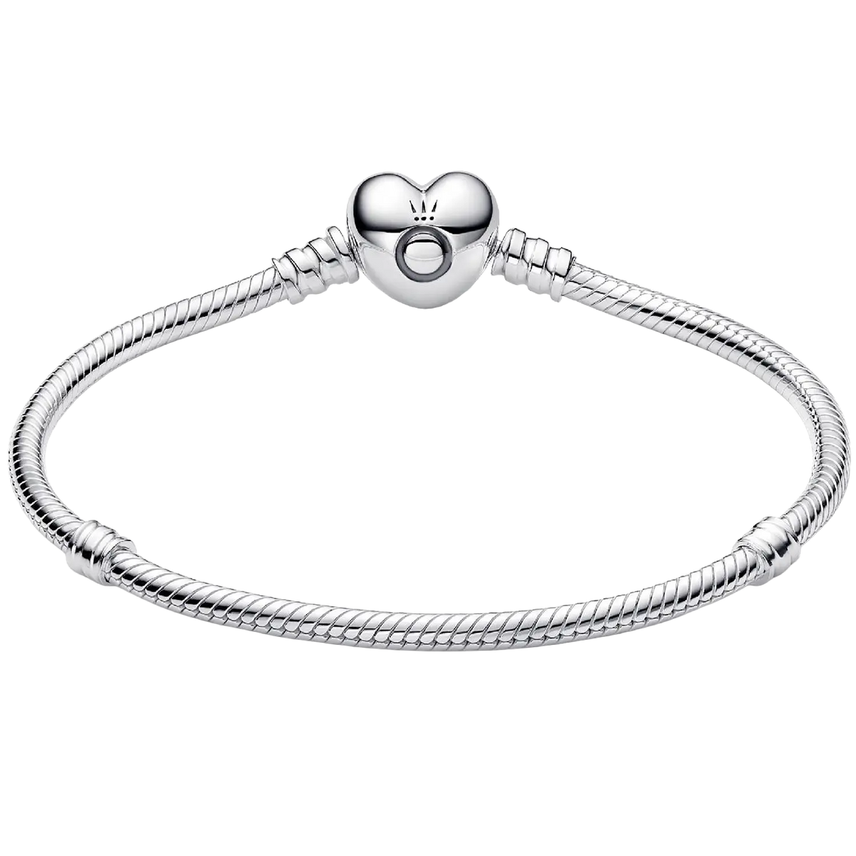 Pandora Moments Herz und Schlangen-Gliederarmband