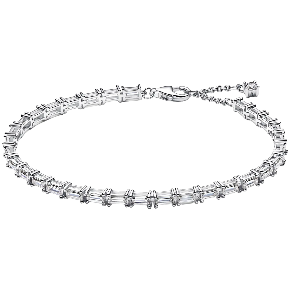 Pandora Funkelndes Baguette Tennisarmband