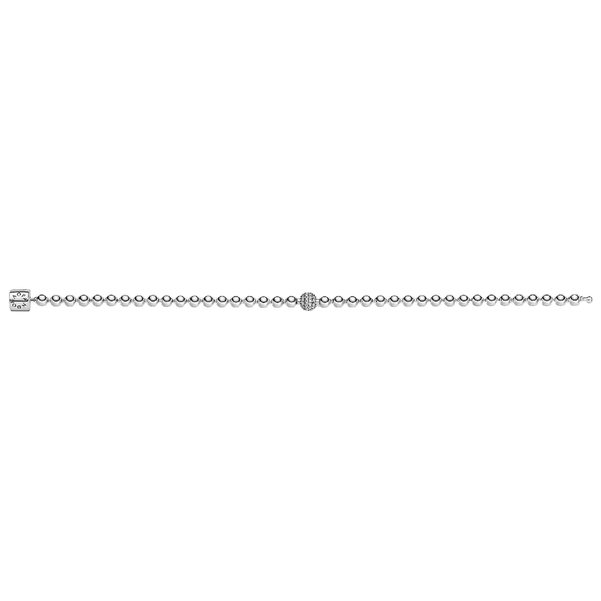 Pandora Kugel & Pavé Armband