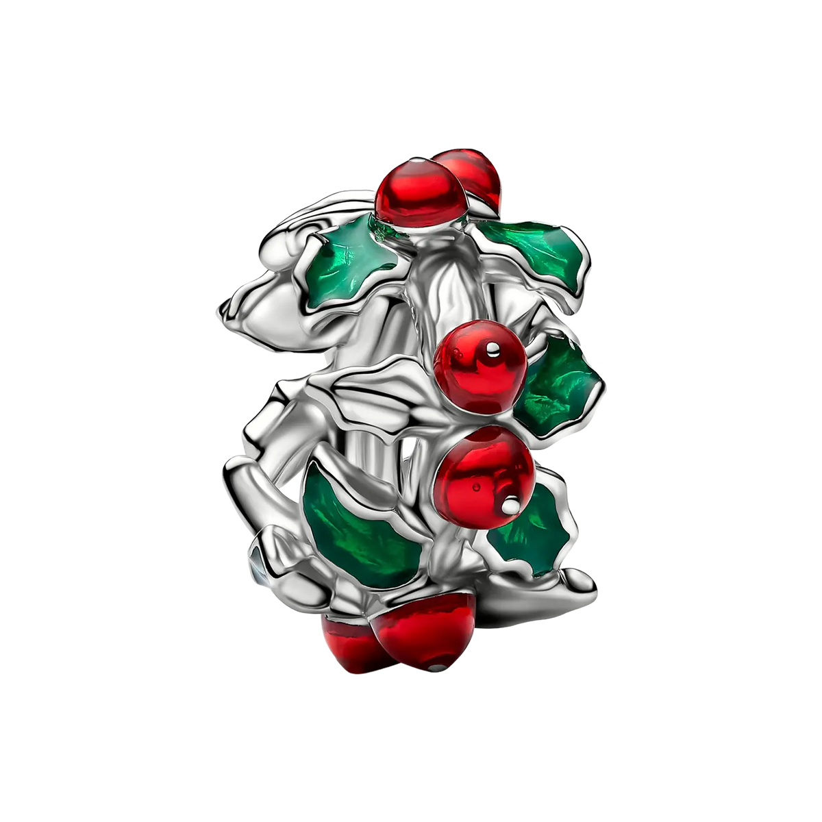 Pandora Moments Weihnachtliche Stechpalme Charm