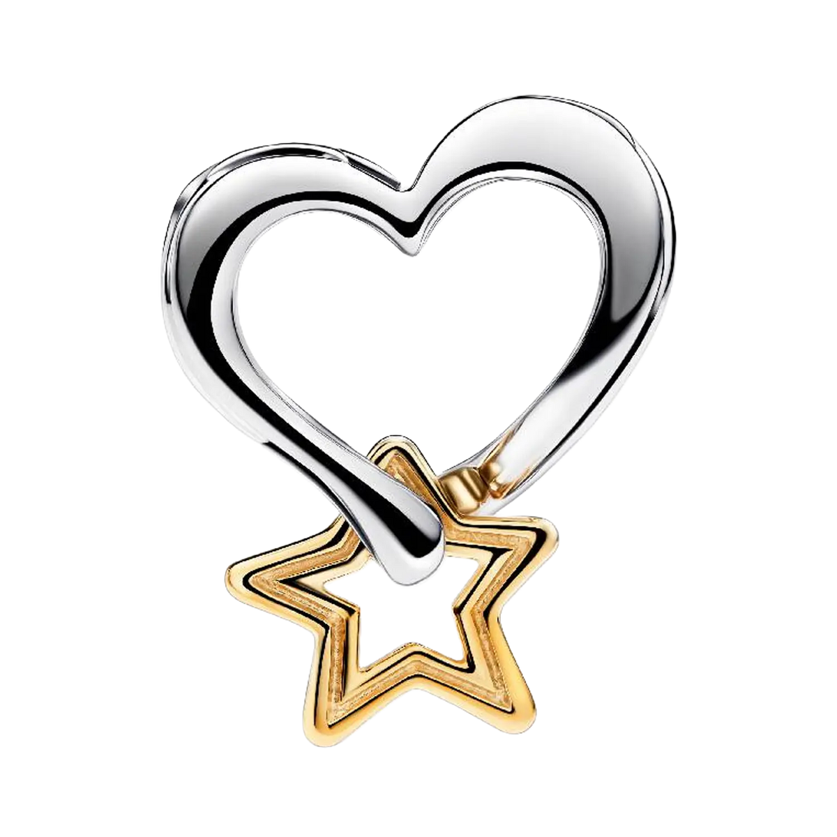 Pandora Moments Lucky Star & Herz Charm