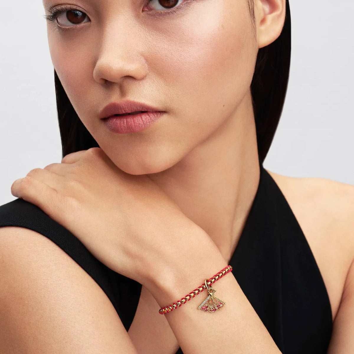Pandora Disney Mulan Fächer Charm-Anhänger