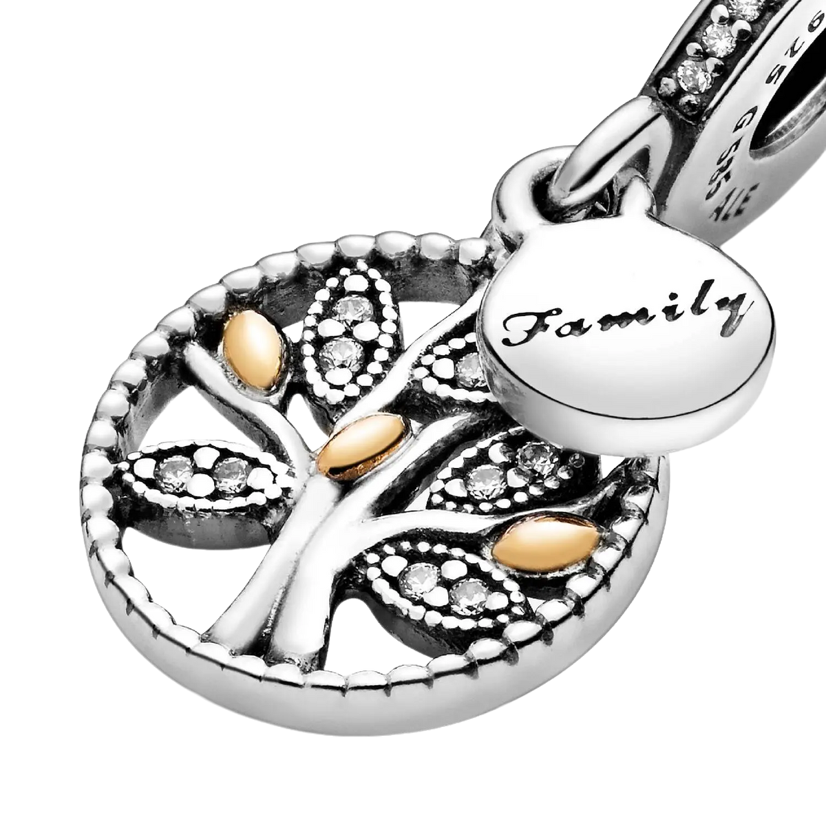 Pandora Moments Familien Stammbaum Charm-Anhänger