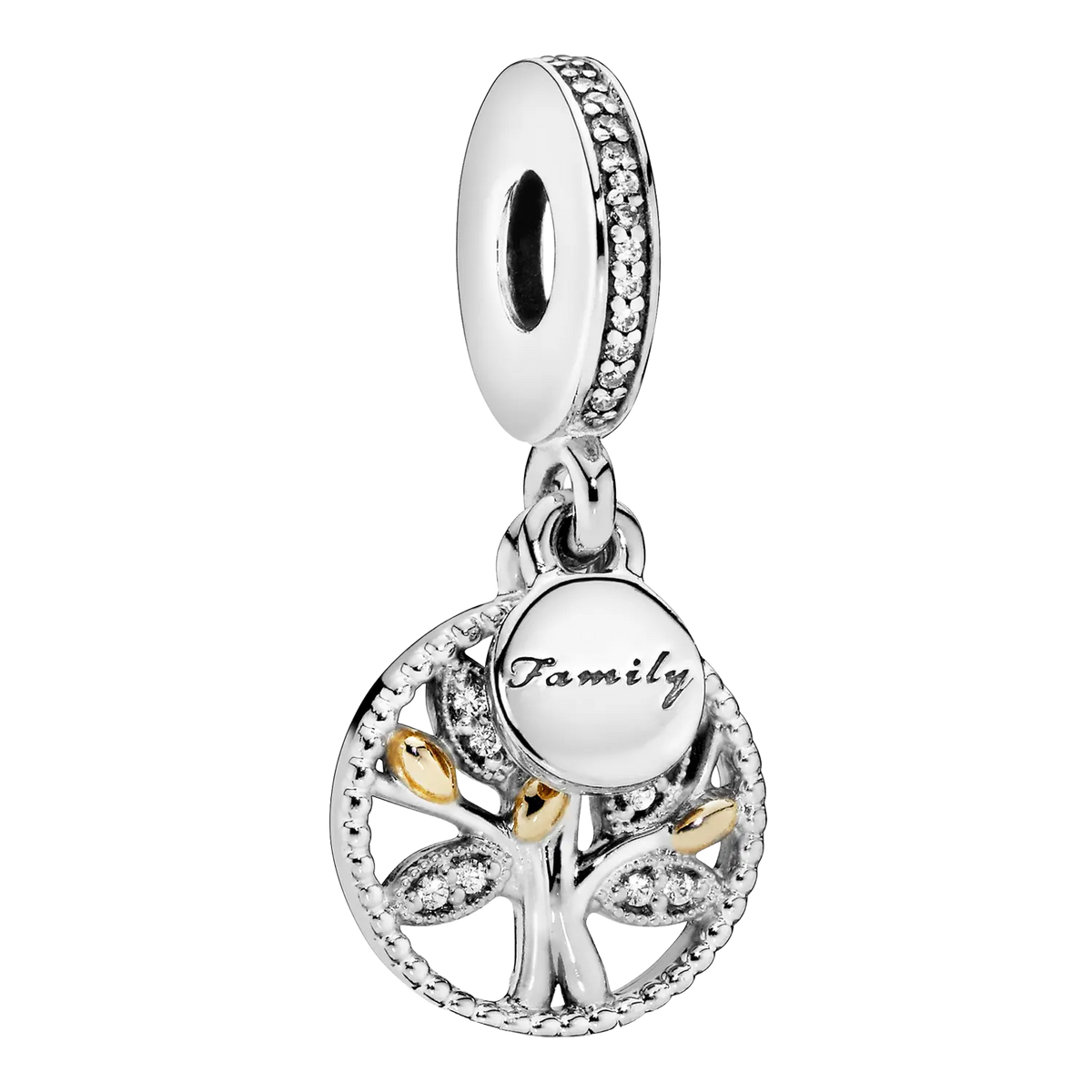 Pandora Moments Familien Stammbaum Charm-Anhänger