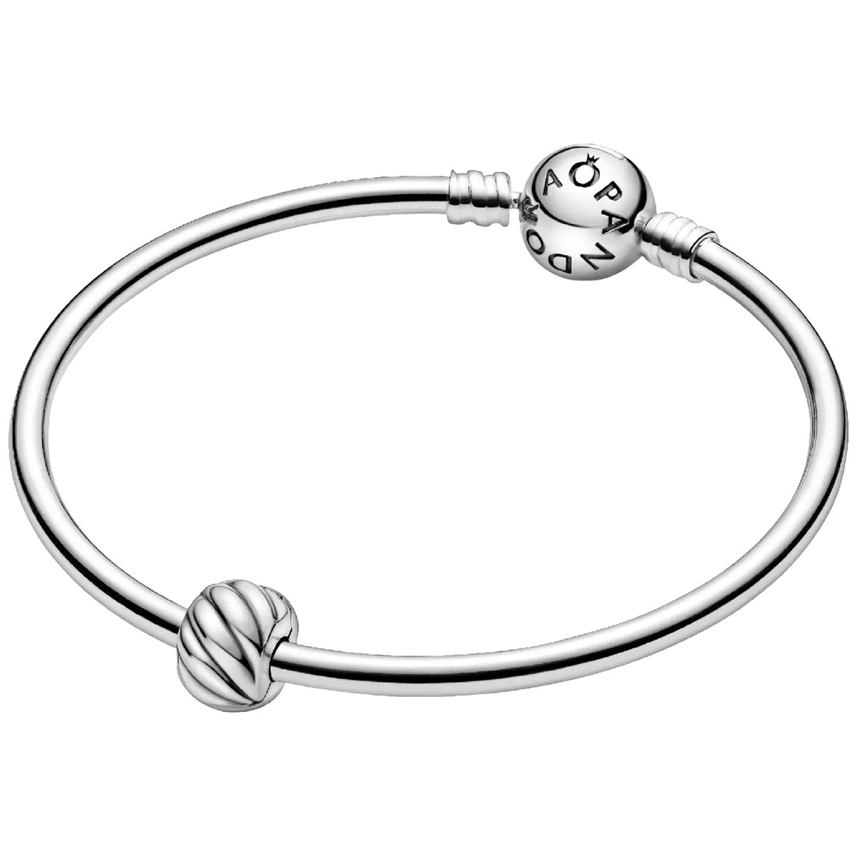 Pandora Moments Polierter Gefiederter Clip-Charm