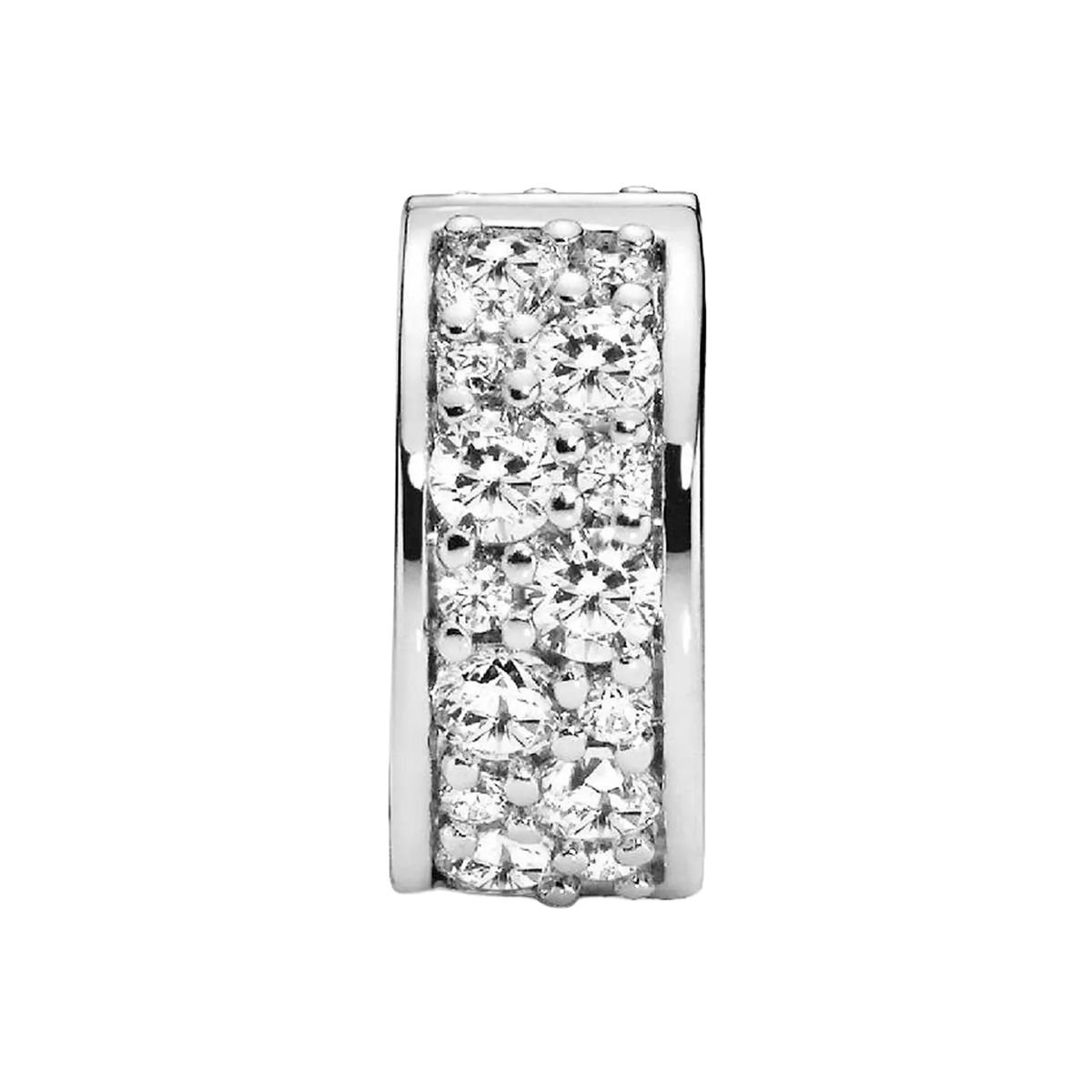 Pandora Moments Klarer Pavé Clip-Charm