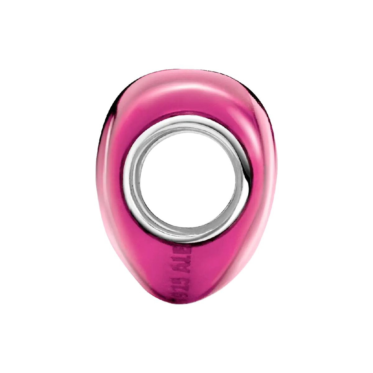 Pandora Moments Metallic Rosafarbenes Herz Charm