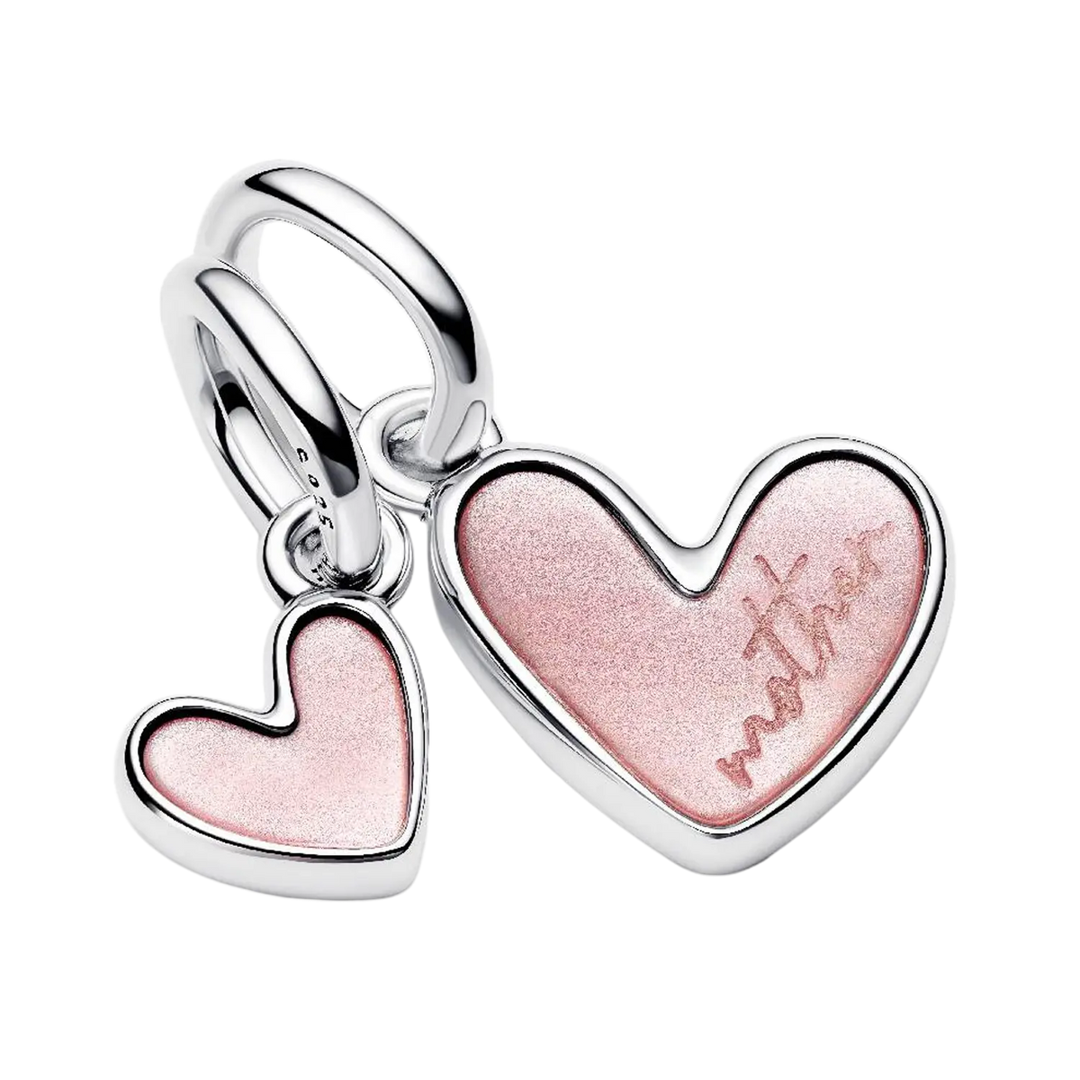 Pandora Teilbarer Mutter & Tochter Charm-Anhänger