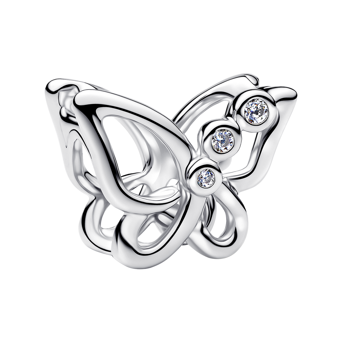 Pandora Schmetterling Offen gearbeitetes Charm