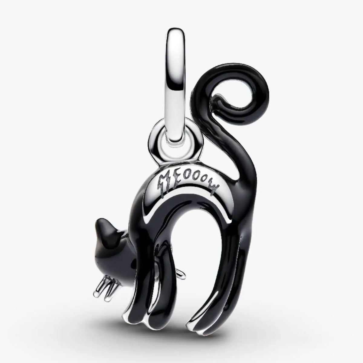 Pandora Schwarze Katze Charm-Anhänger