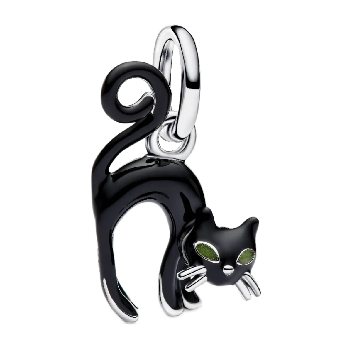 Pandora Schwarze Katze Charm-Anhänger