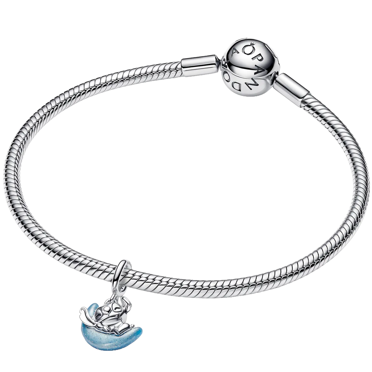 Pandora Disney Stitch Leuchtender Mond Charm-Anhänger Limited Edition