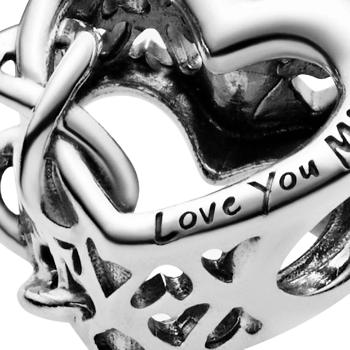 Pandora Moments Love You Mum Unendlichkeits-Herz Charm
