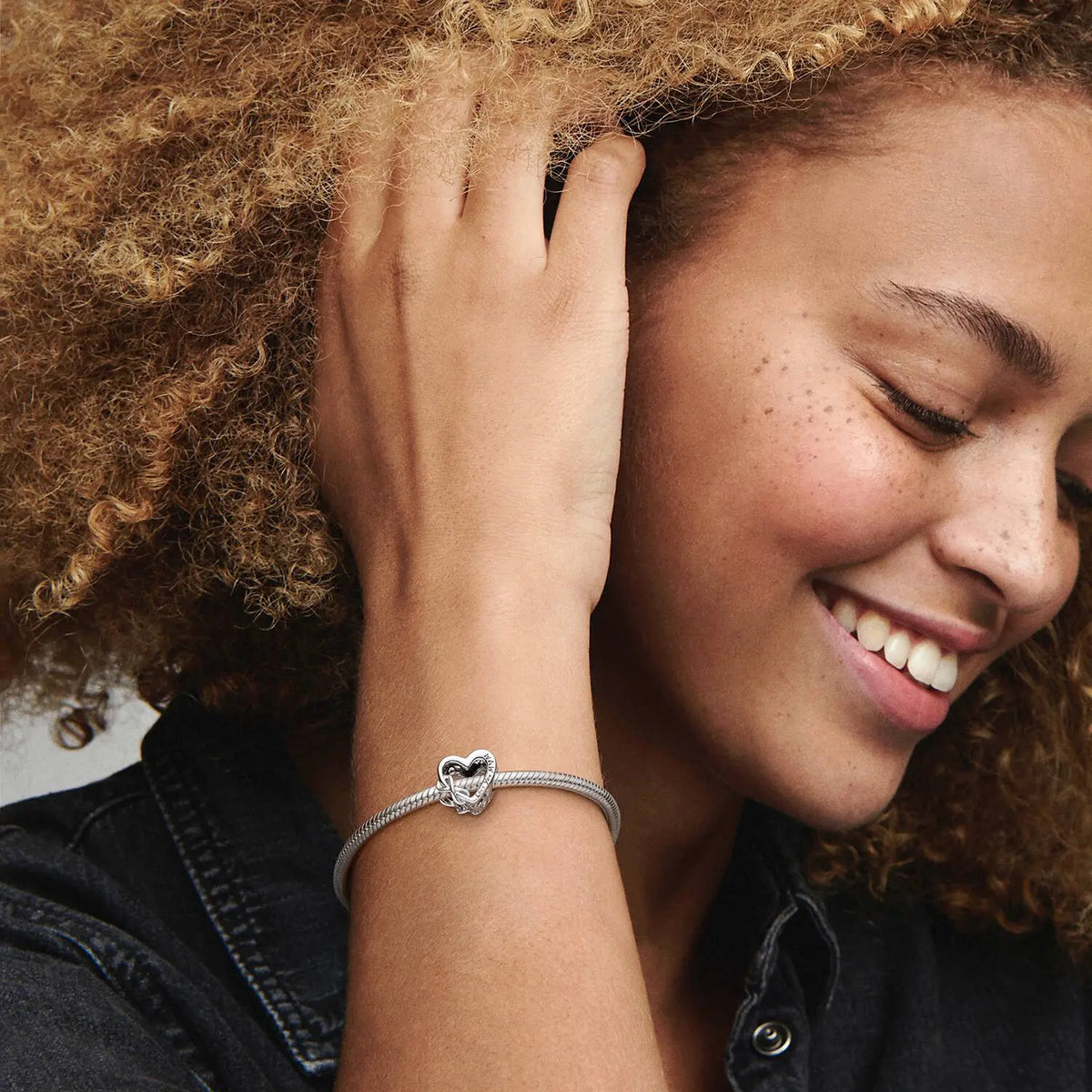Pandora Moments Love You Mum Unendlichkeits-Herz Charm