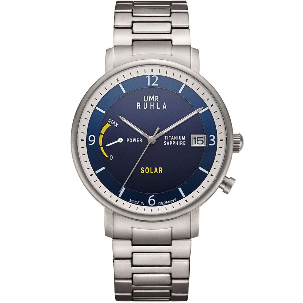 UMR Ruhla Solar Titanium Herrenuhr