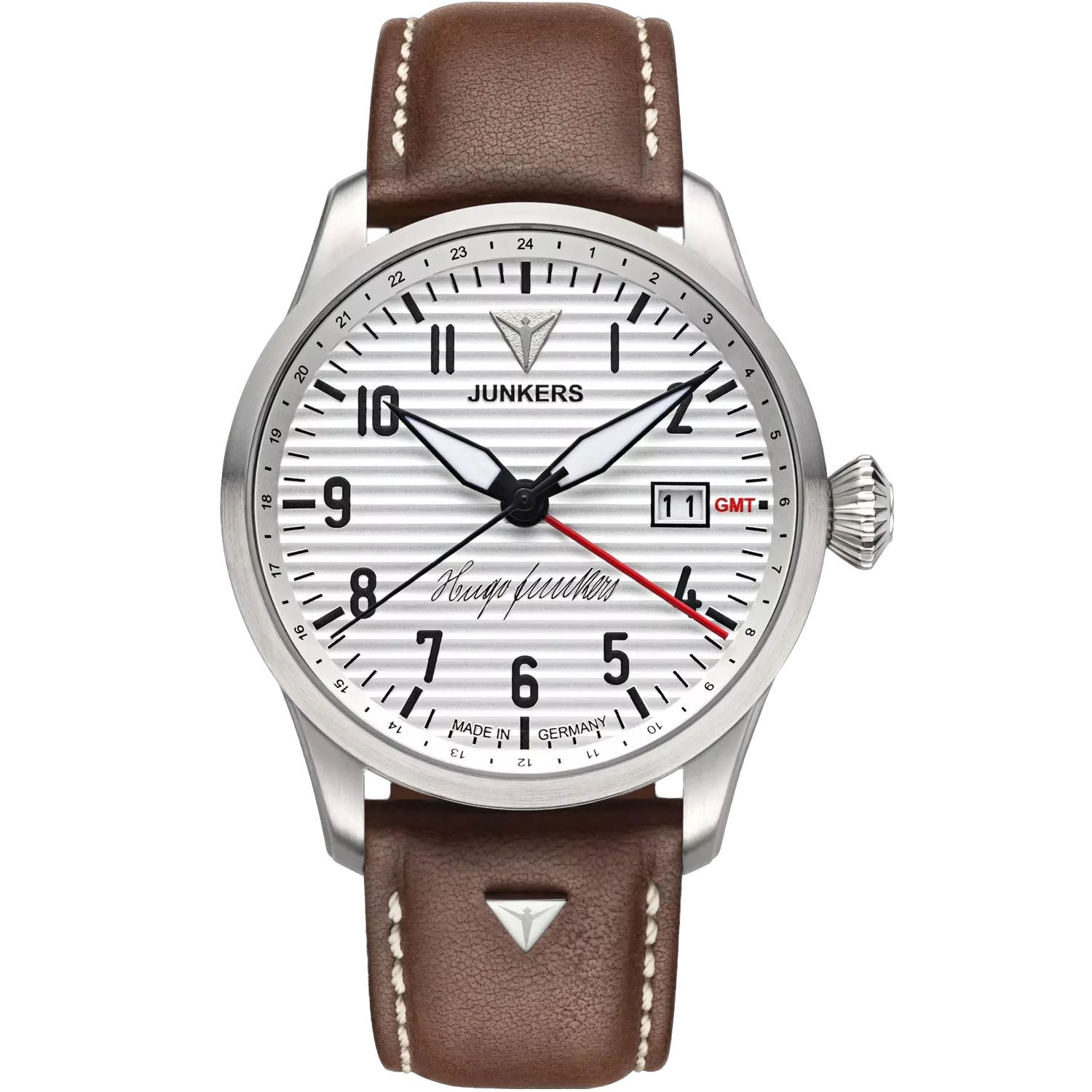 Junkers Herrenuhr Hugo Junkers GMT Flieger Automatik