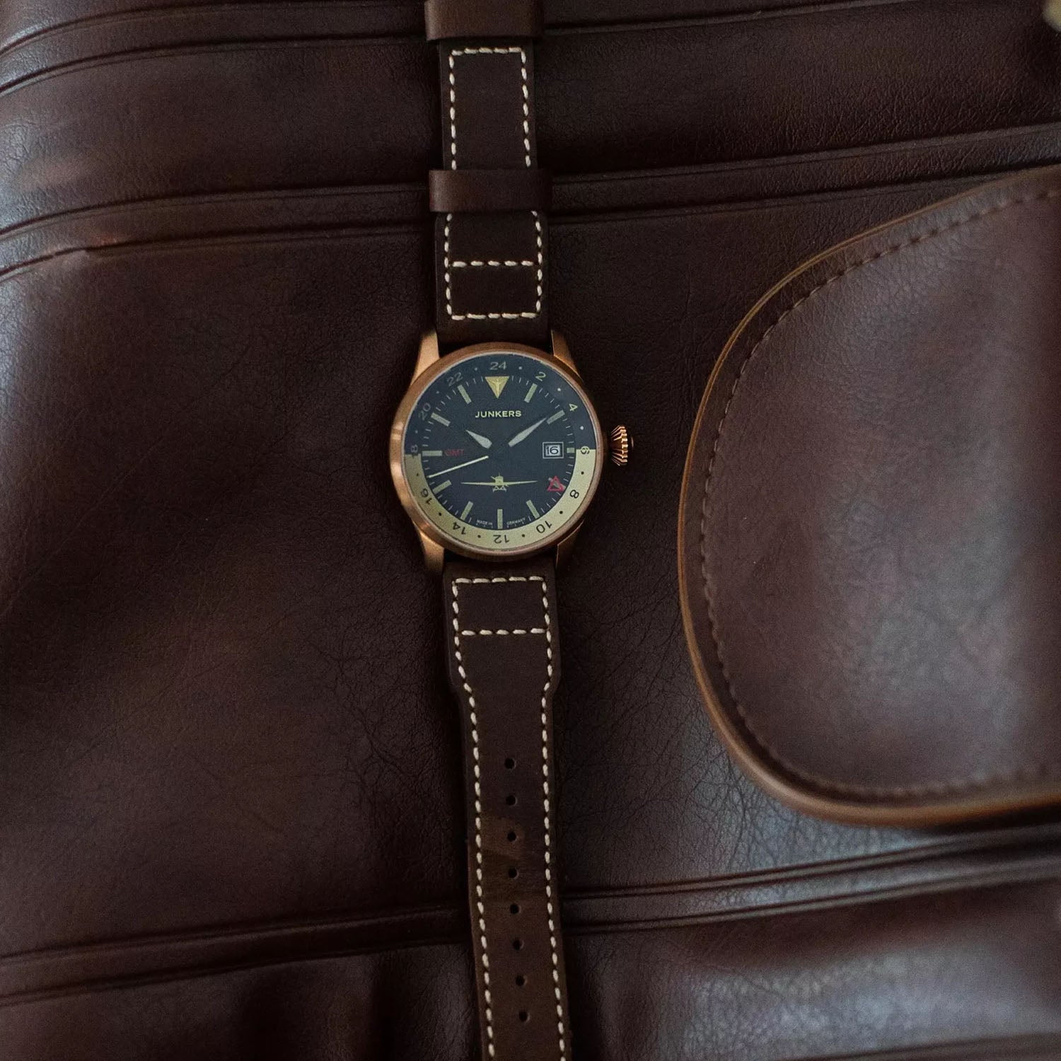 Junkers Herrenuhr Flieger GMT Automatik