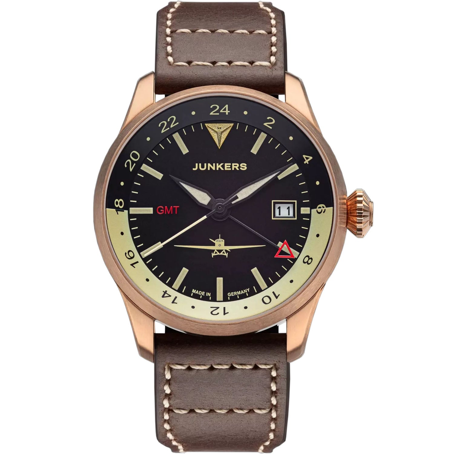 Junkers Herrenuhr Flieger GMT Automatik