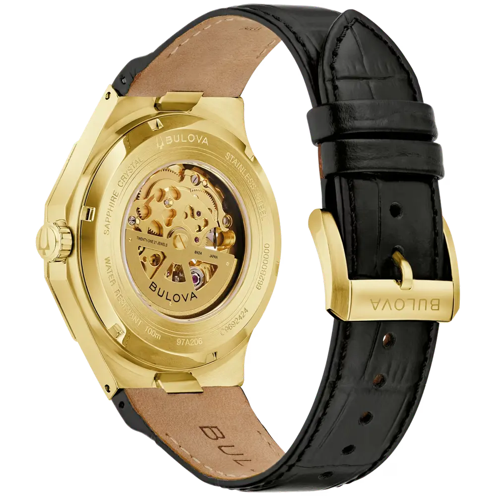 Bulova Prestige Herren Automatik Skelettuhr