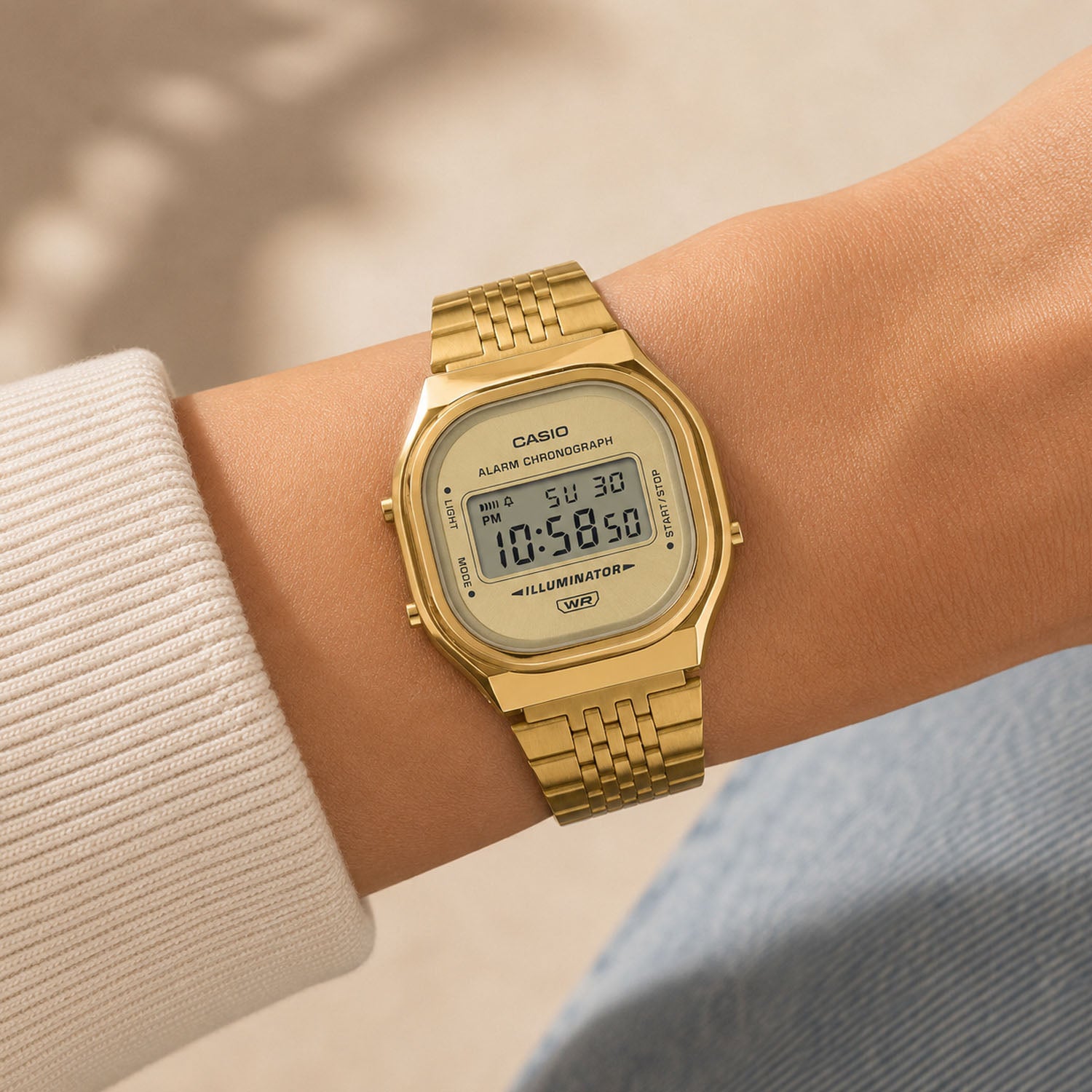 CASIO Vintage Edgy Collection A140 Unisex Digitaluhr