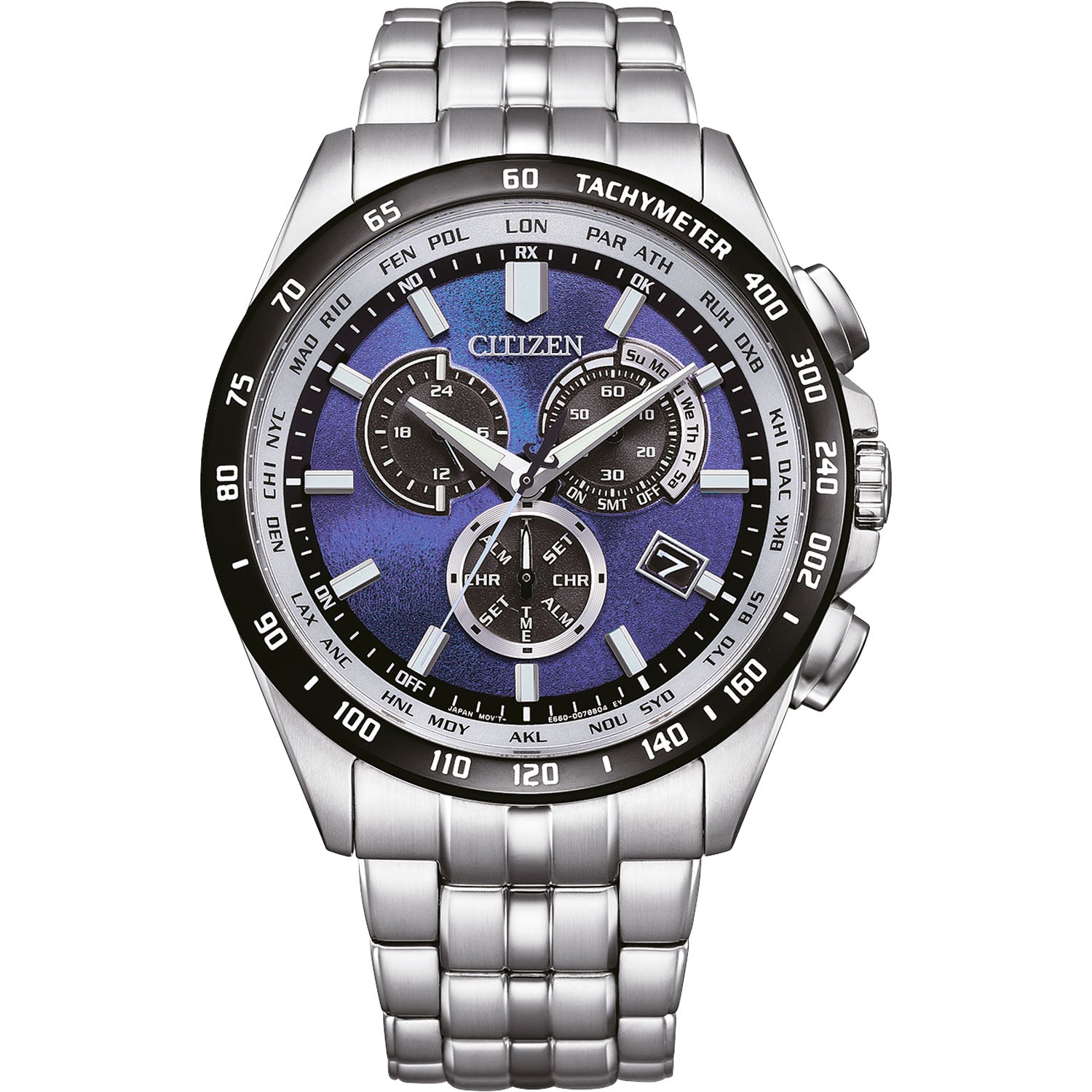 Citizen Radio Controlled UNITE with BLUE Limited Edition Herrenuhr
