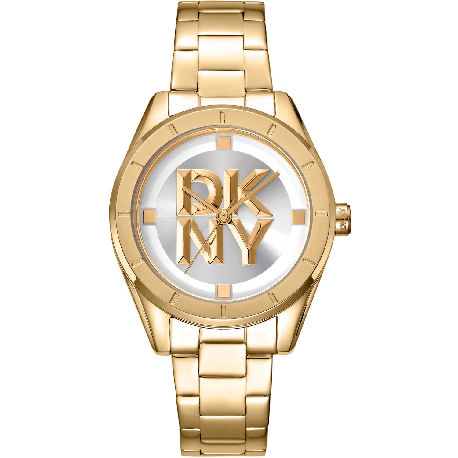 DKNY Damenuhr Chambers Midi Gold
