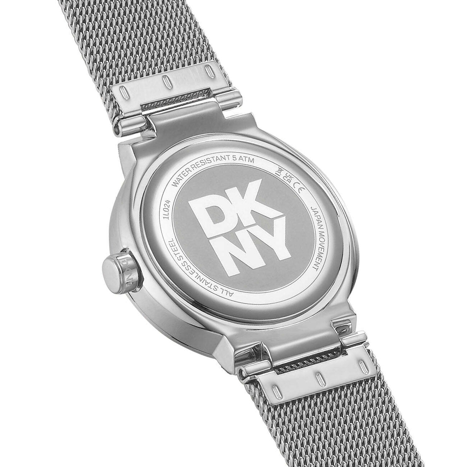 DKNY Damenuhr Eastside Mini Silver