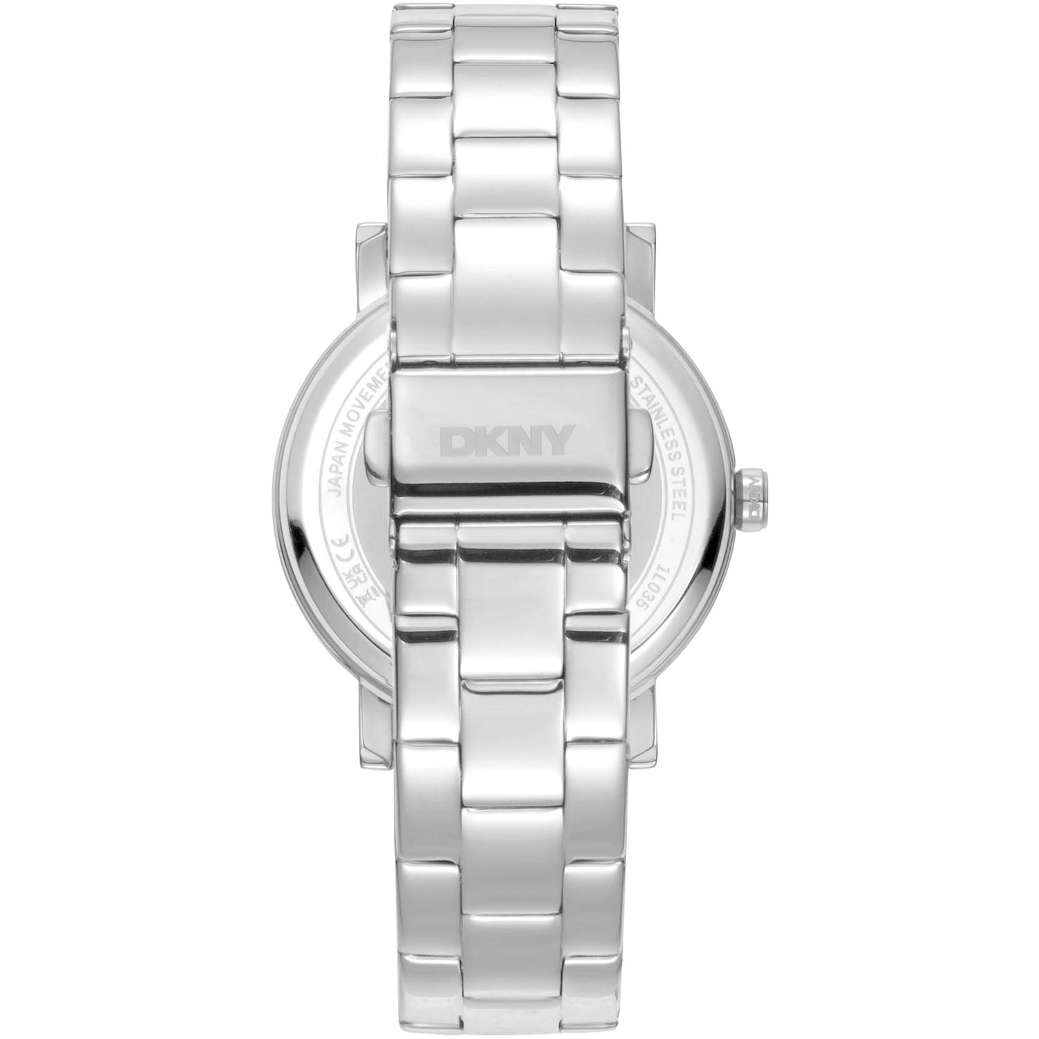 DKNY Damenuhr Soho Logo Silver