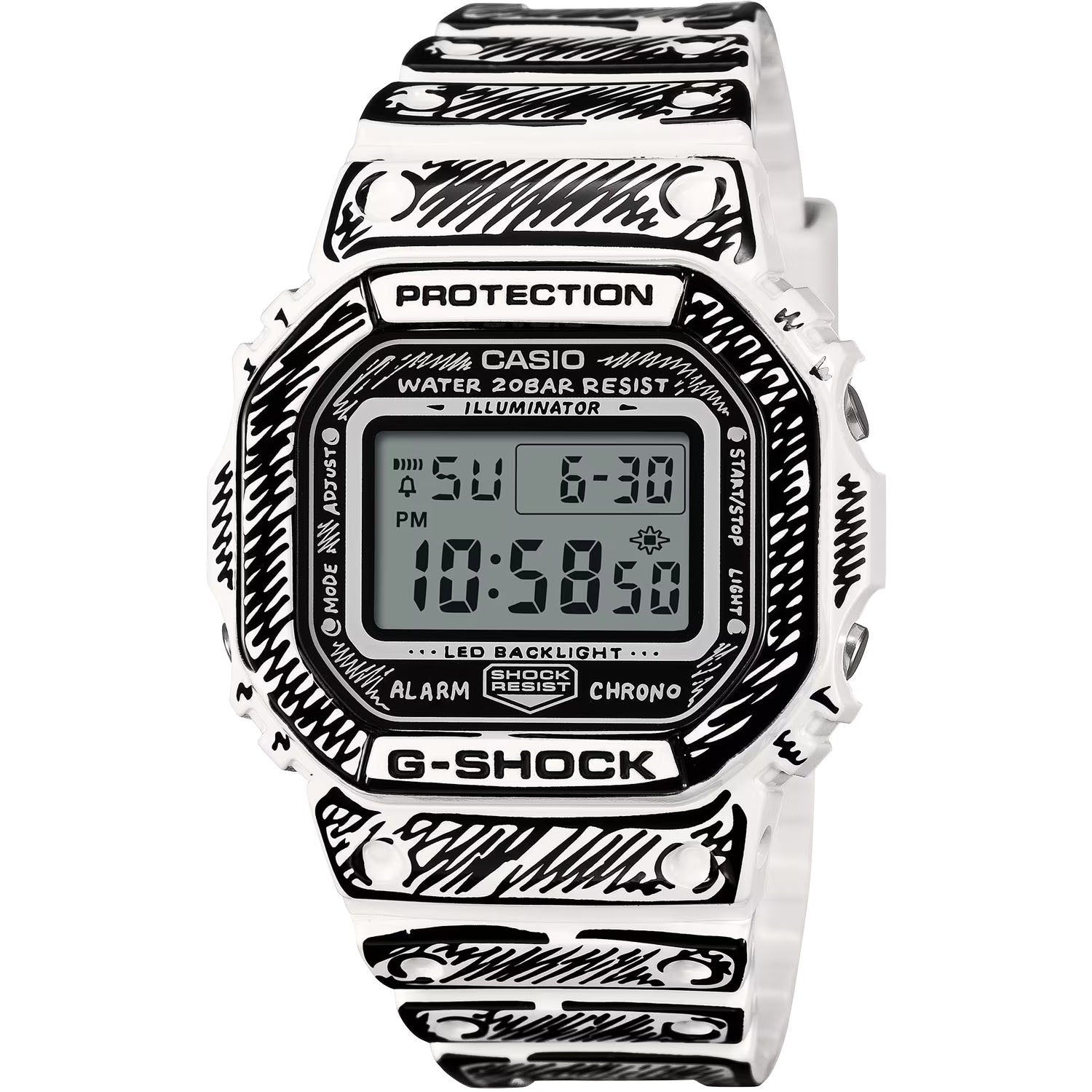 CASIO G-SHOCK x Joshua Vides DW-5600 Herrenuhr
