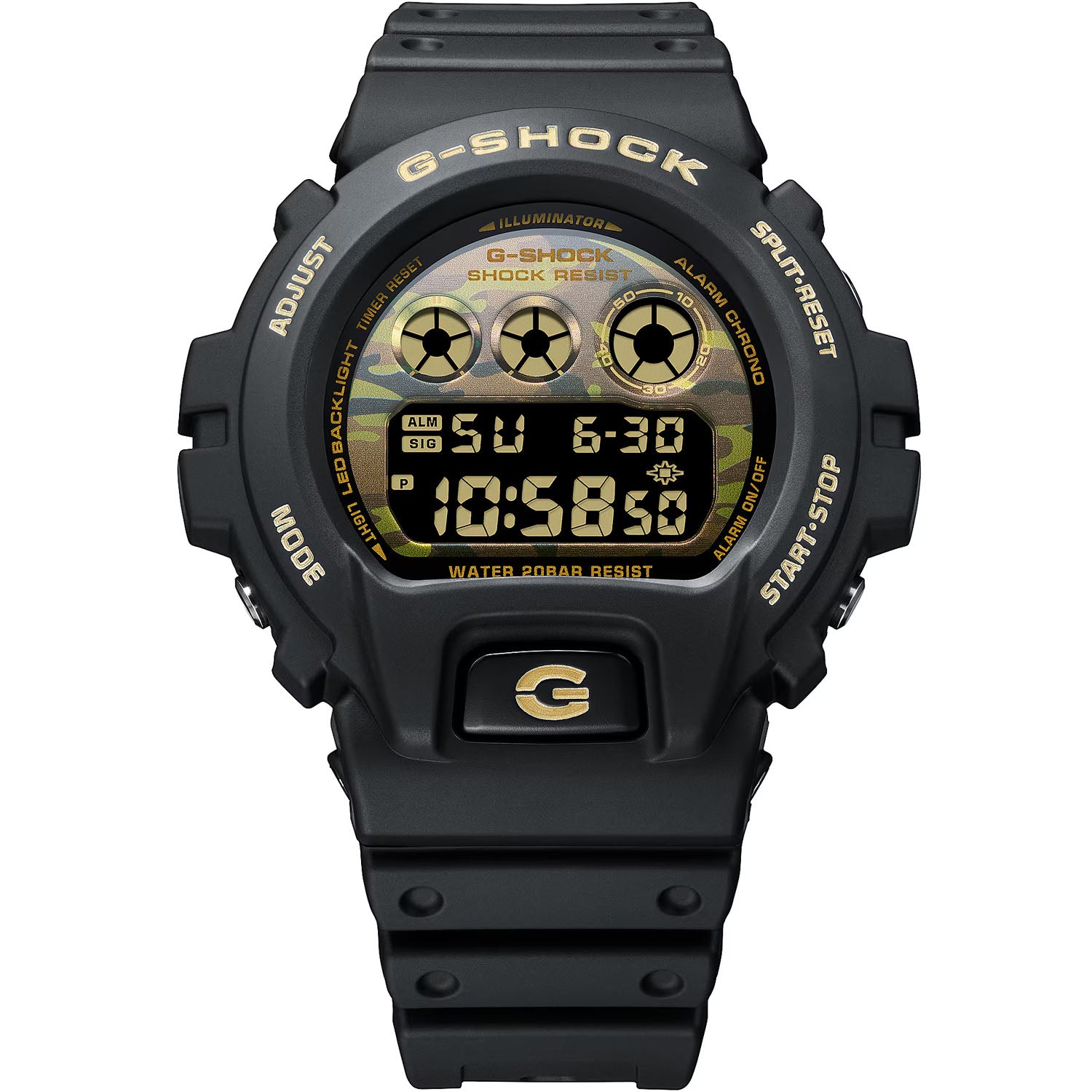CASIO G-SHOCK Bold Camo DW-6900 Herrenuhr