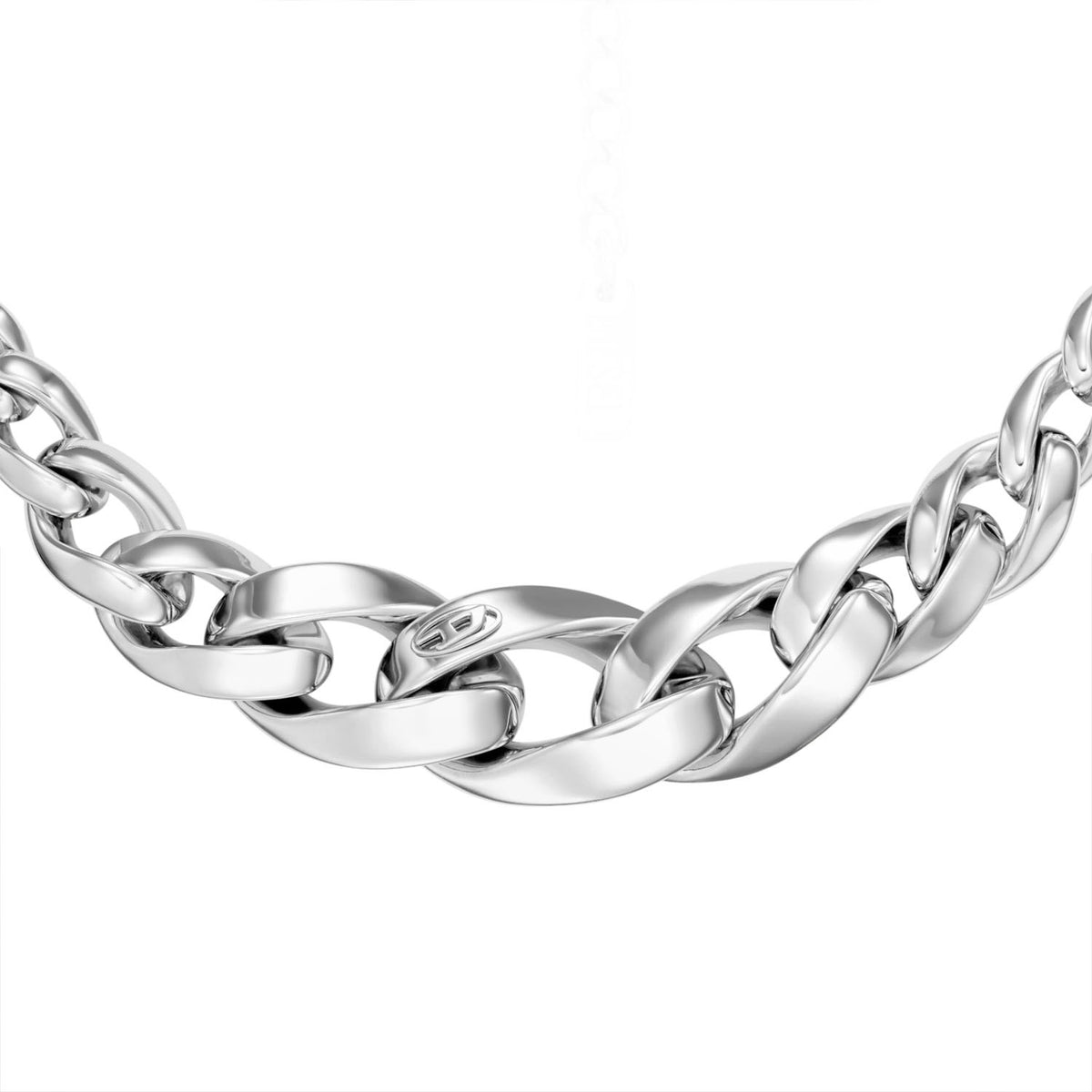 DIESEL Unisex Halskette Oval D Logo