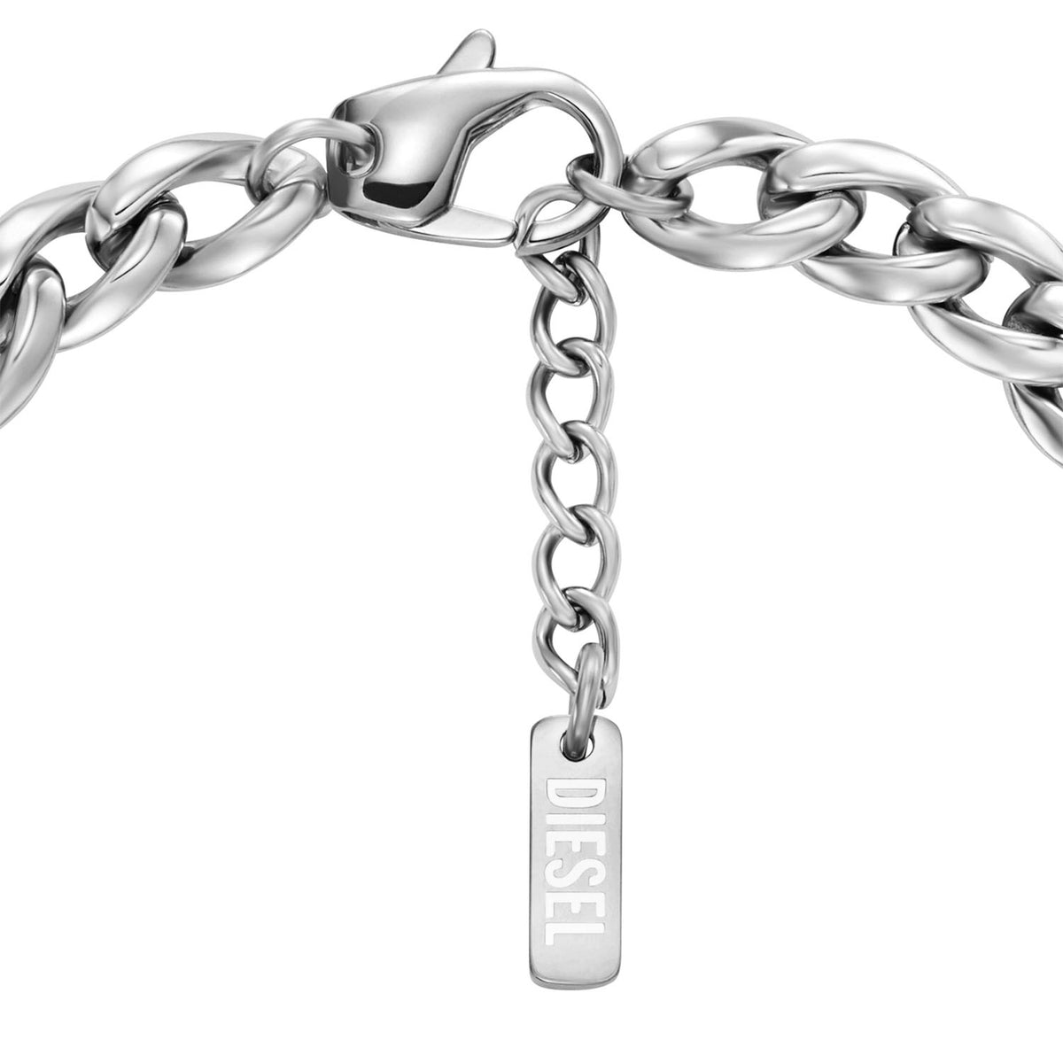 DIESEL Unisex Armband Oval D Logo